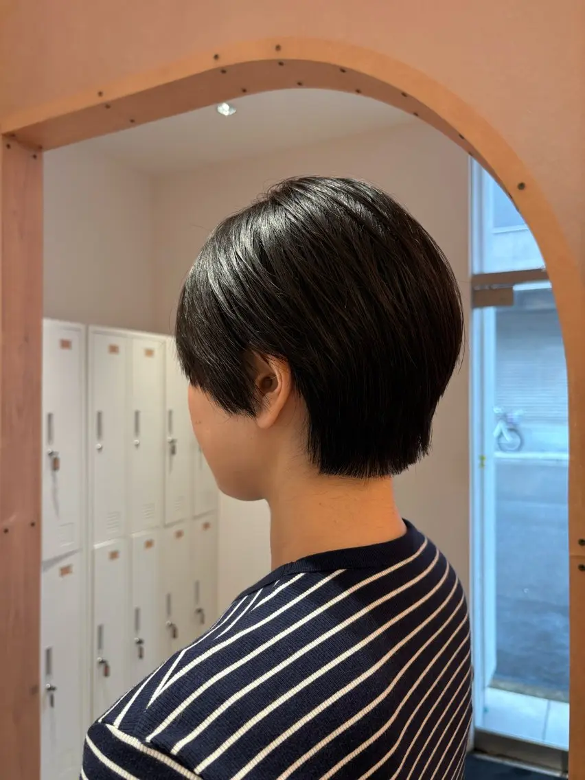 《short cut + 髪質再生トリートメント🛋》※ショートカット限定‼️詳細は注意事項をご覧下さいの写真