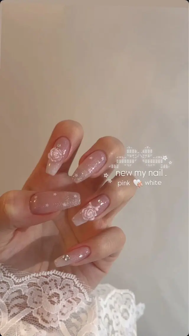 ネイル アートネイル 長さ出し フラッシュネイル ジェルネイル 韓国ネイル ハンドネイル Yuri.nail studioのネイルデザイン