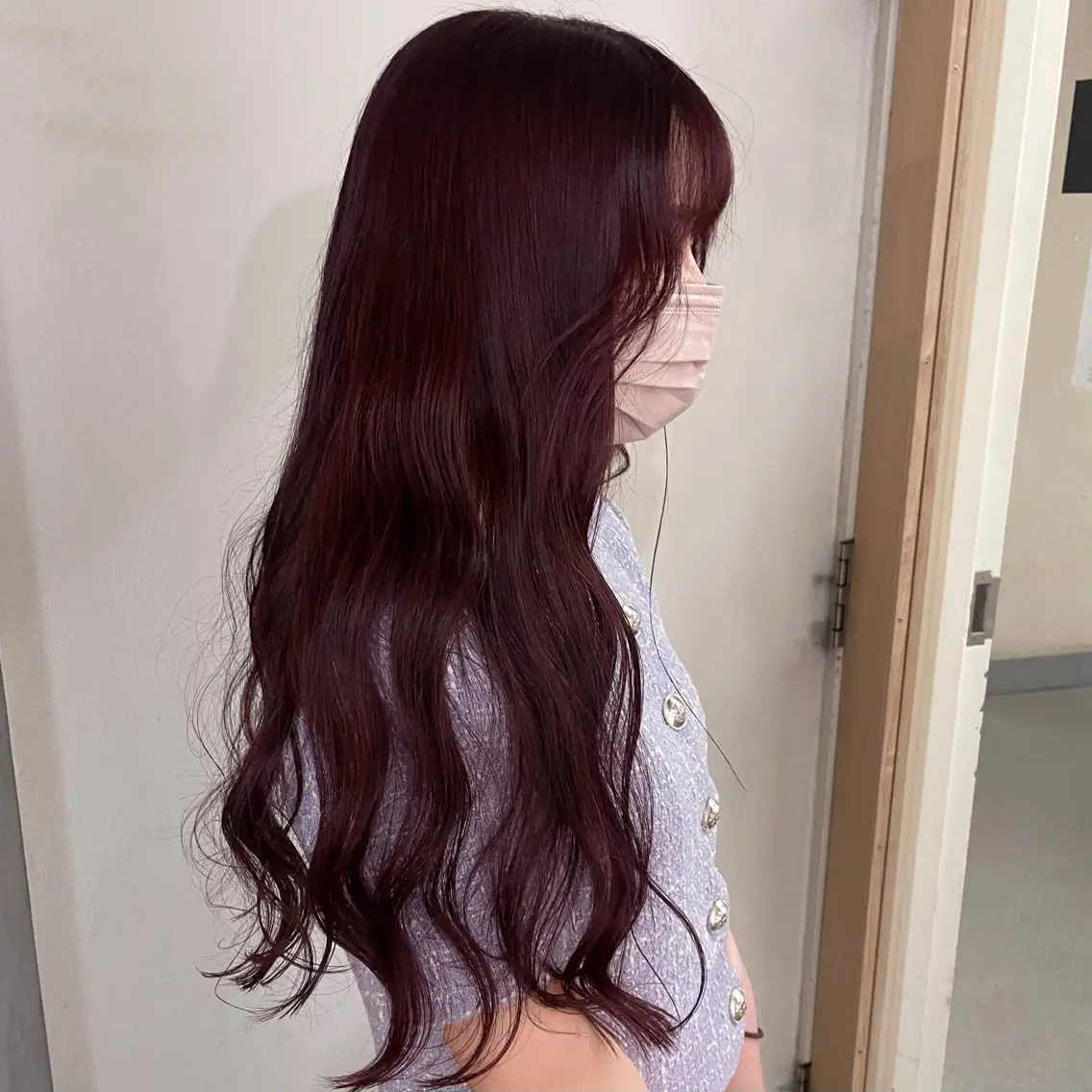 ロング ヘアカラー トリートメント ナカヤマナナエ ♡のヘアスタイル