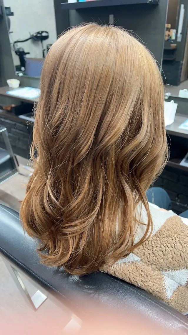 セミロング Hair salon Liebe YUTAのヘアスタイル