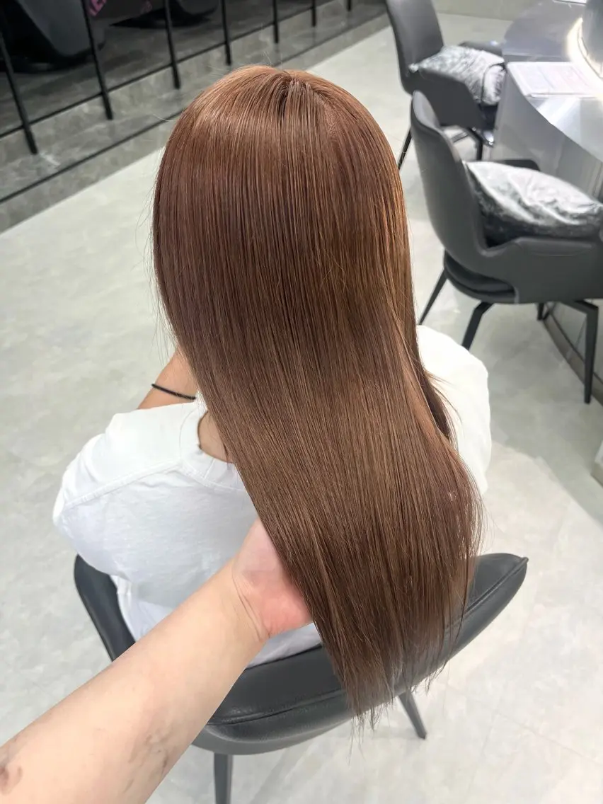 ロング カラー ベージュカラー ブラウンカラー ヘアカラー Ririka /透明感カラーのヘアスタイル