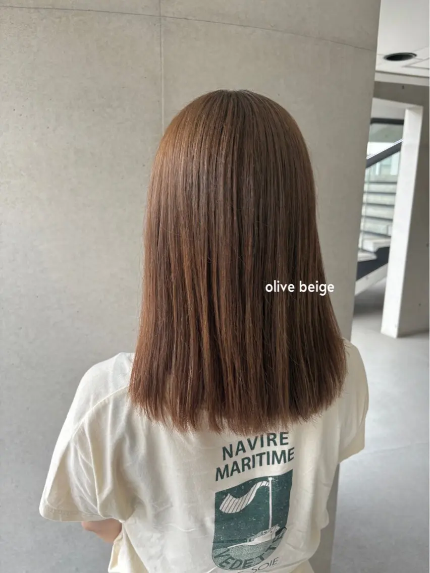 『初めてご来店の方限定』【✂️カットあり♡⃛】ブリーチなしWカラー+カット+髪質改善cureトリートメント🤍の写真