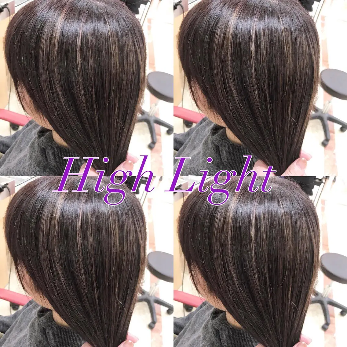 カラー ハイライトカラー ✨艶ブリーチカラー ✨四ノ宮裕己のヘアスタイル