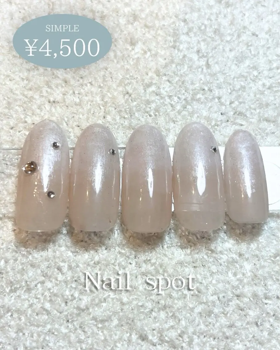 ネイル マグネットネイル ストーンネイル ハンドネイル Nail spotのネイルデザイン
