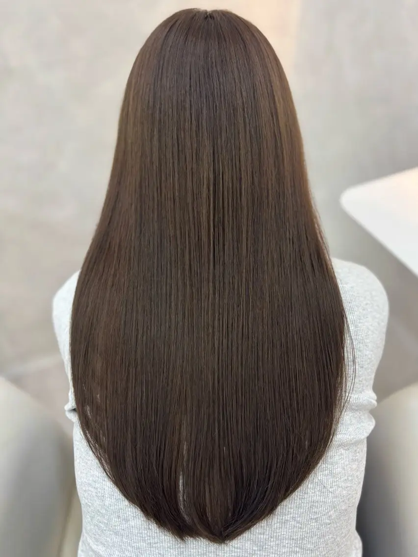 ロング カット ヘアカラー 🤍るい🤍カット モデル募集中🪽🫧のヘアスタイル