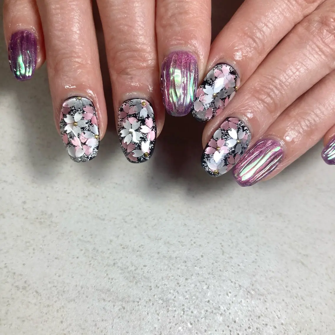 ネイル ハンドネイル sary nailのネイルデザイン