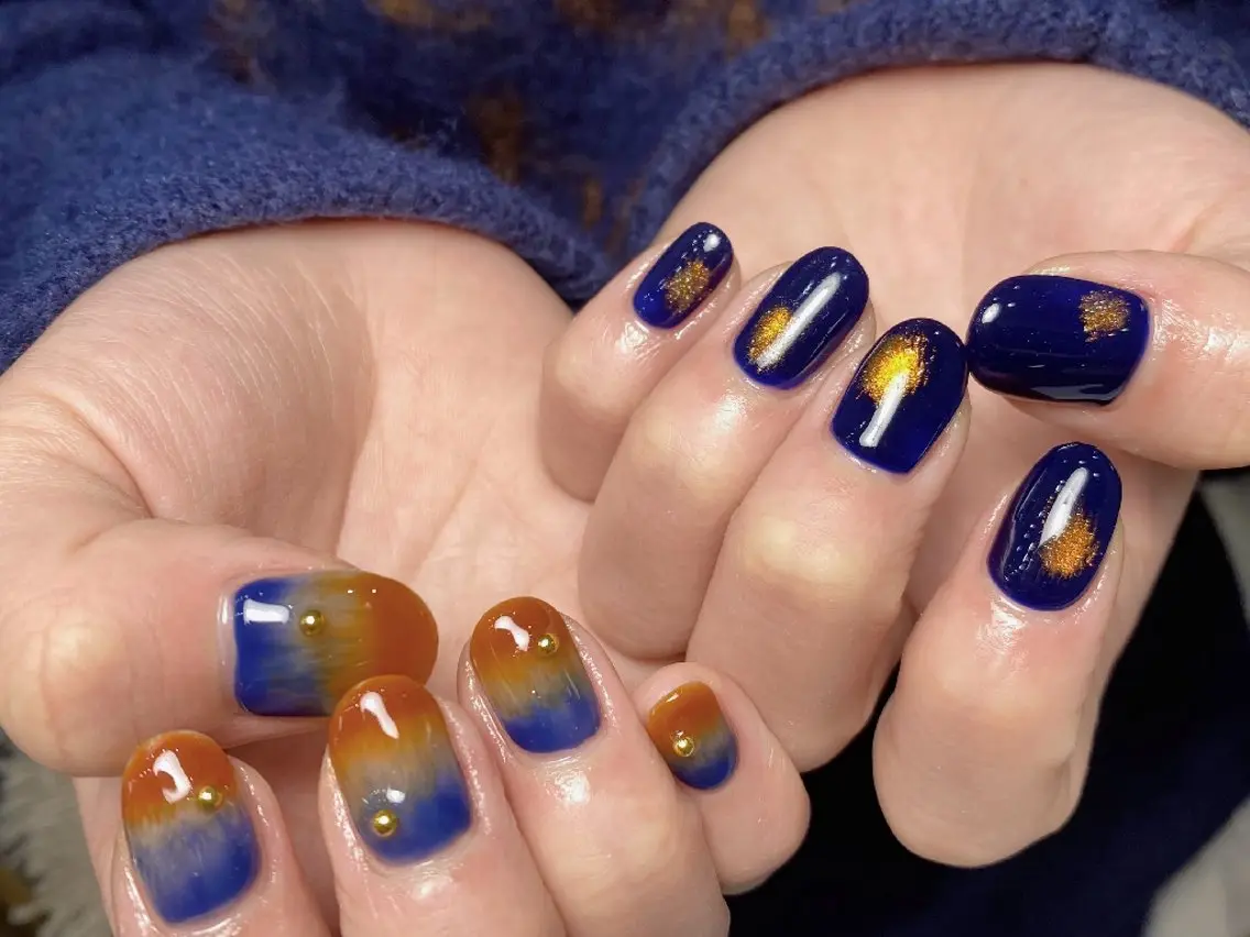 ネイル アートネイル フラワーネイル フットネイル ジェルネイル キラキラネイル UM Nail Salonのネイルデザイン