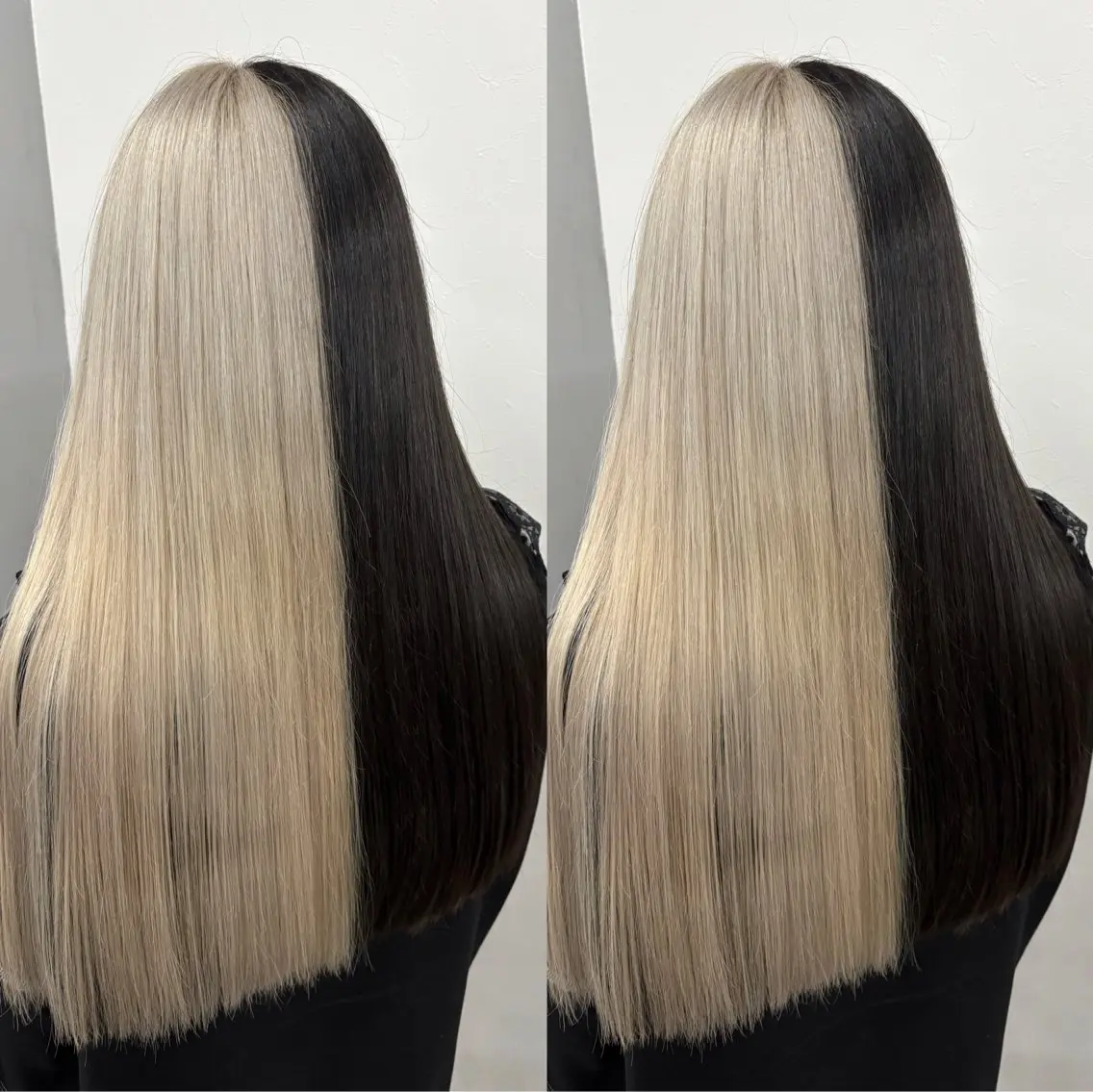 ロング カラー ベージュカラー ハイトーンカラー ホワイトベージュ ヘアカラー 難波・デザイン・ ハイトーン☆Rei☆のヘアスタイル