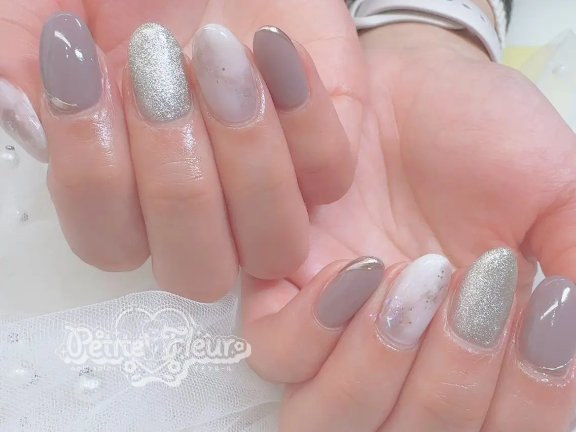 ネイル ❁⃘*。Petite fleur❁⃘*りさのネイルデザイン