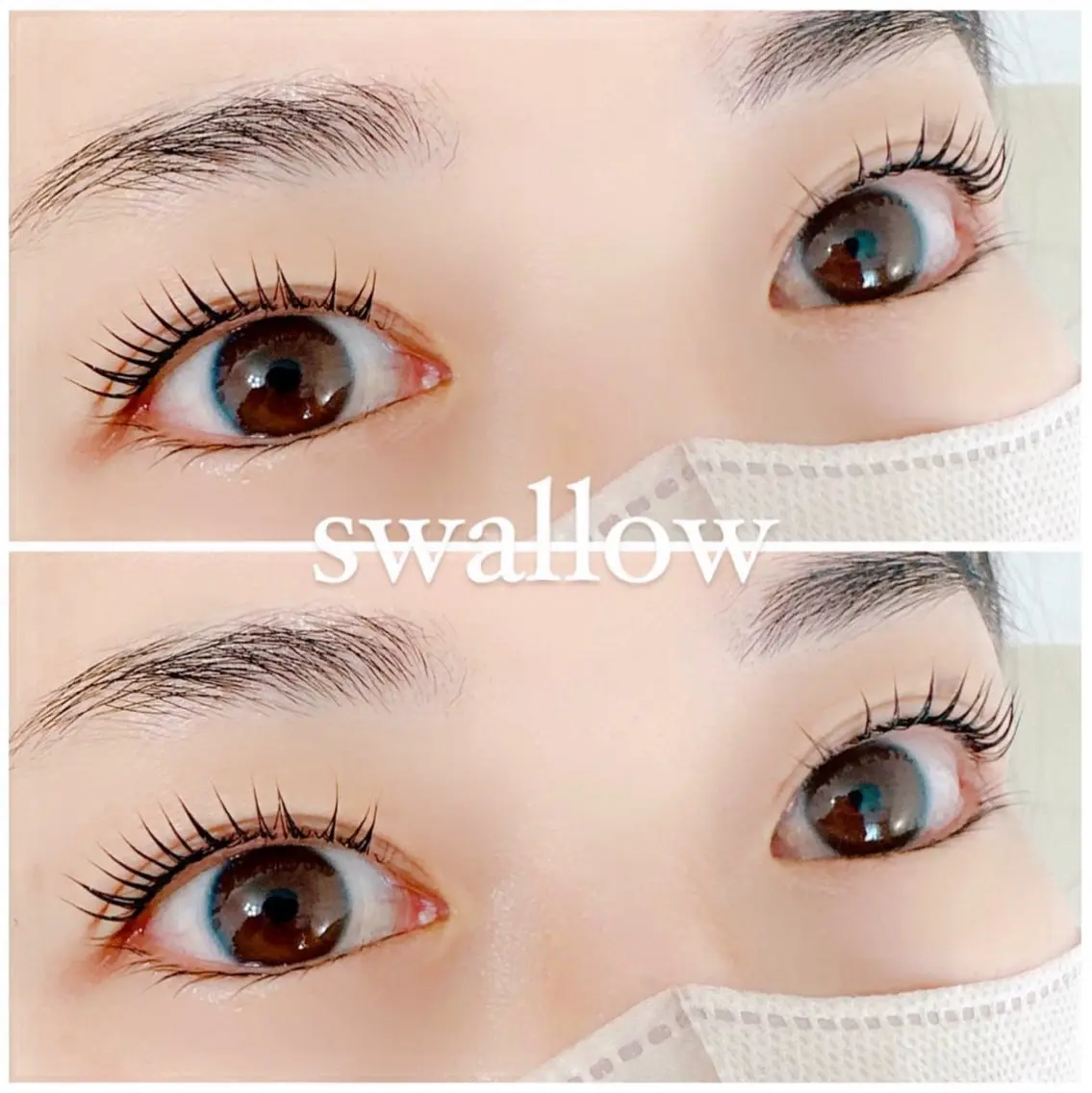 マツエク・マツパ Dカール 一重×まつ毛パーマ マツパ swallow 奈良西大寺店のマツエク・マツパデザイン
