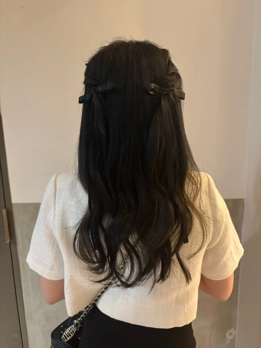 ヘアアレンジ 【kii】 ホノカブリーチカラーのヘアスタイル