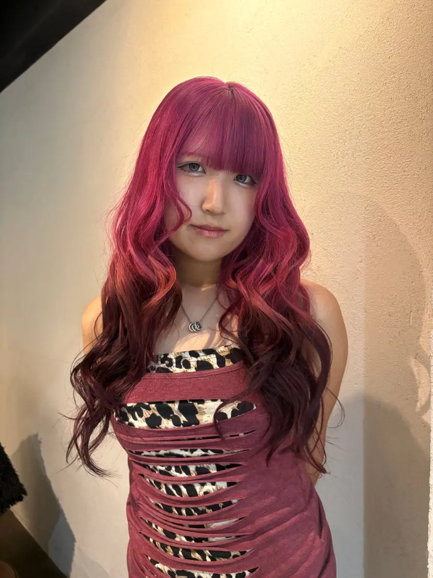 ロング カラー ヘアカラー デザインカラー/ AYA/DEANのヘアスタイル