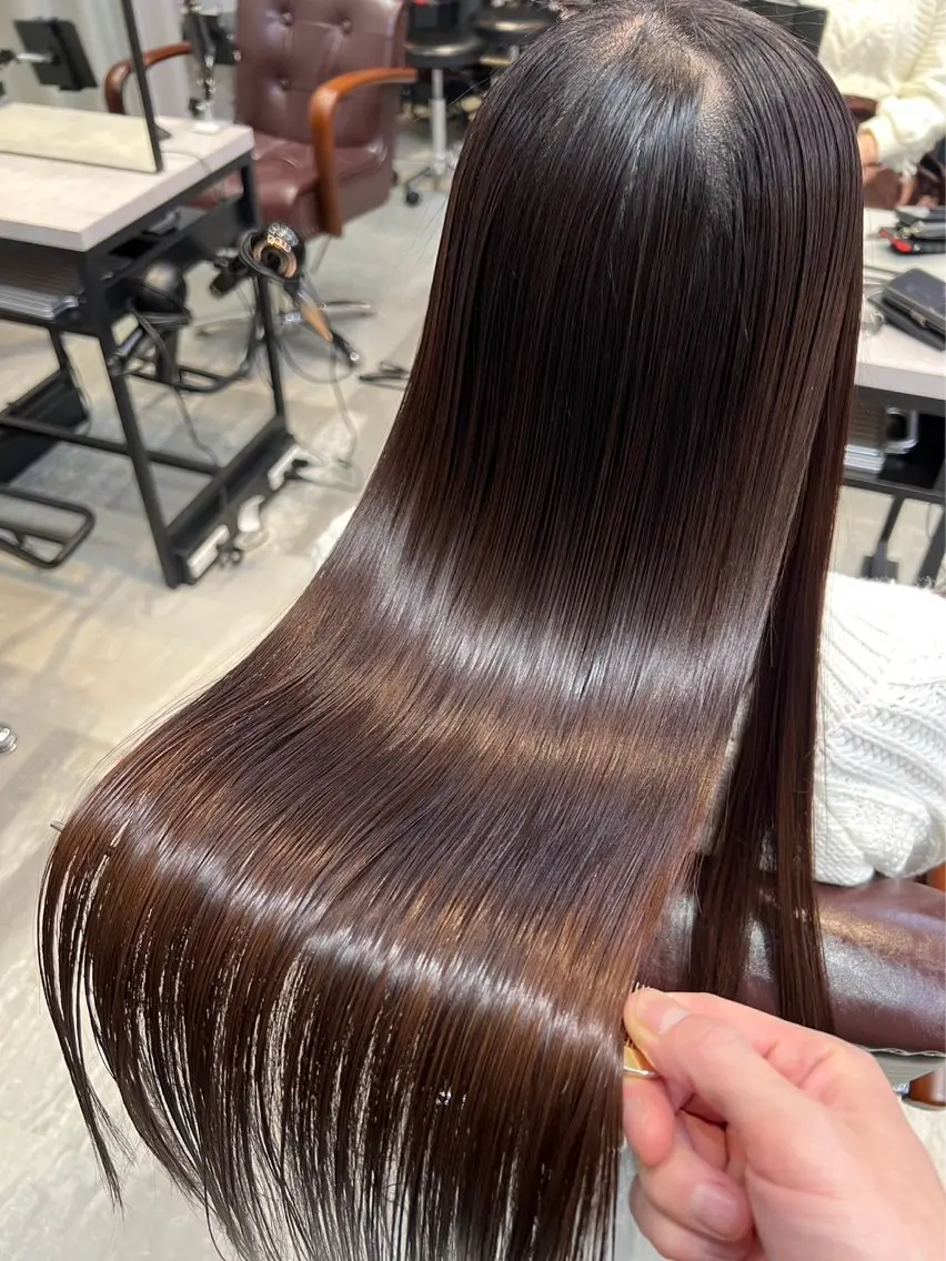 カット 縮毛矯正 トリートメント ✨髪質改善縮毛矯正✨ 二上裕太のヘアスタイル