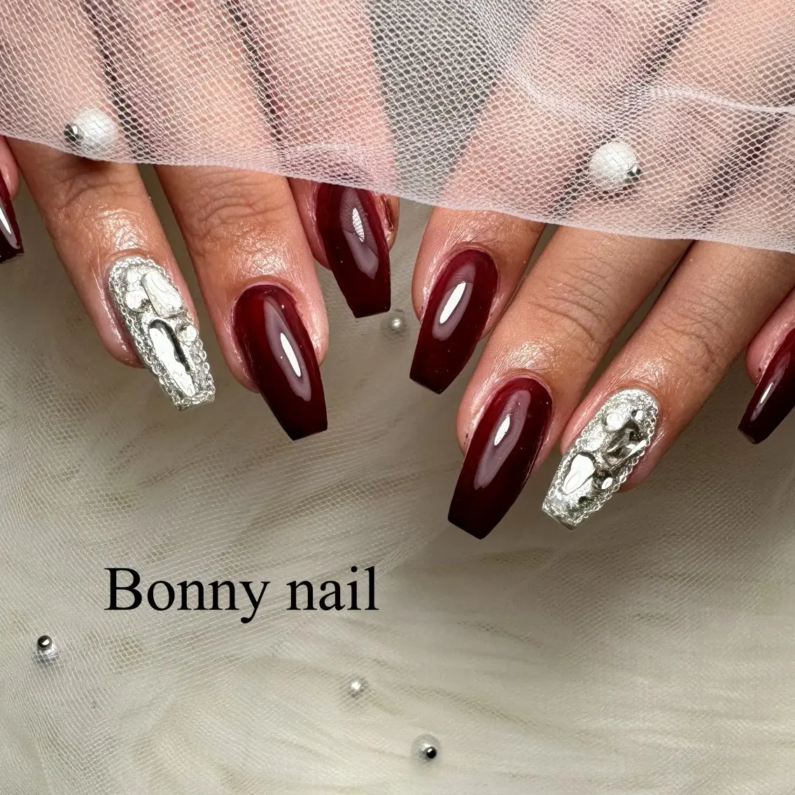ネイル ハンドネイル BONNY NAIL 【えみか】のネイルデザイン