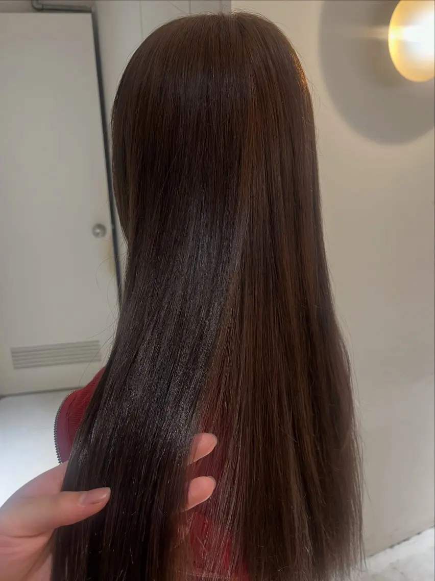 カラー ブラウンカラー 透明感カラー ヘアカラー 平中 ちひろのヘアスタイル