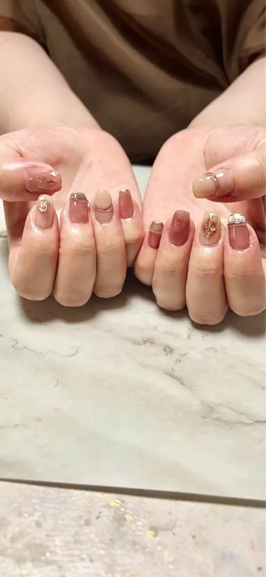 ネイル ハンドネイル フットネイル TESORO nailのネイルデザイン
