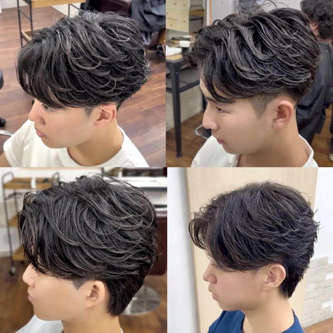 パーマ メンズ Rikito .のヘアスタイル