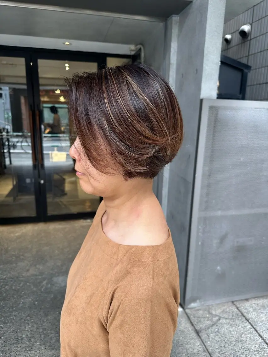 ショート カラー 渋谷　無料カット /コウシロウのヘアスタイル