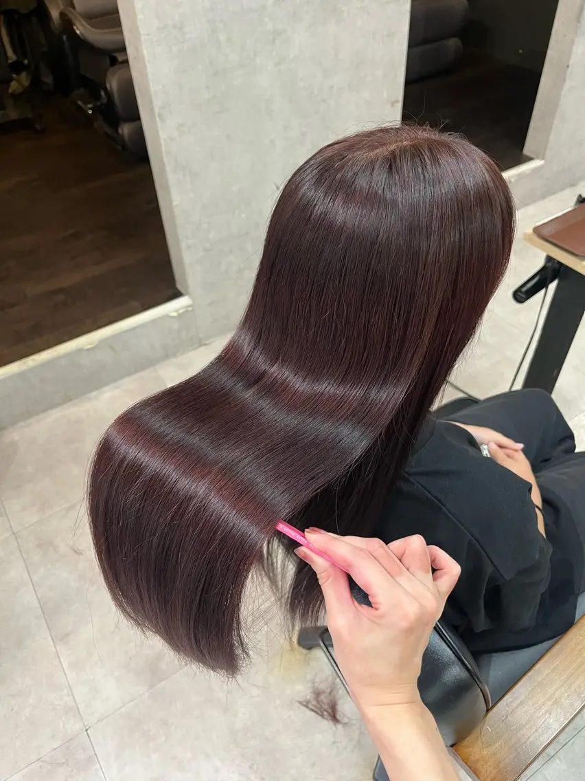 カラー カット ヘアカラー 💕韓国艶出しヘア /HARUKAのヘアスタイル