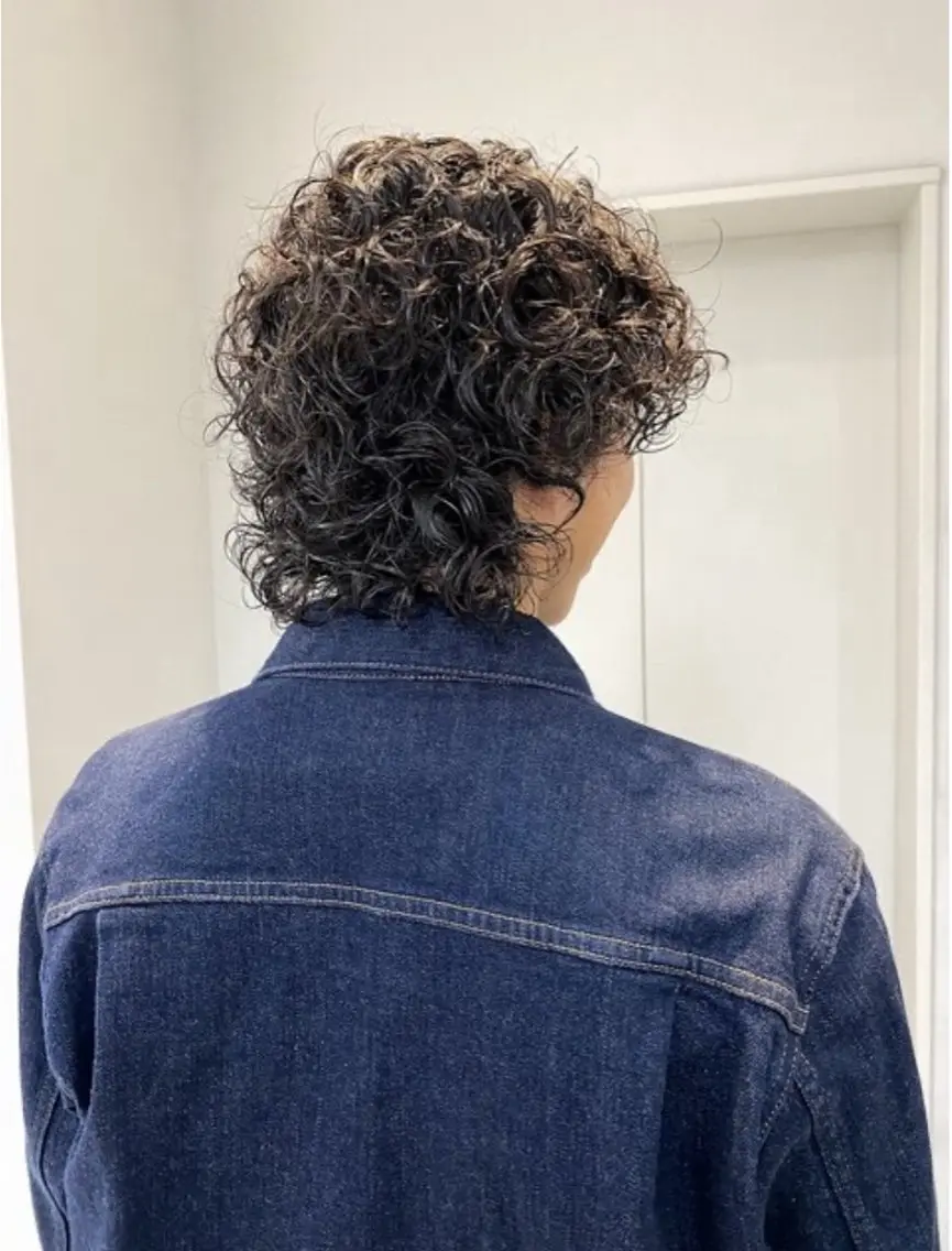 パーマ メンズ 陽 愛のヘアスタイル