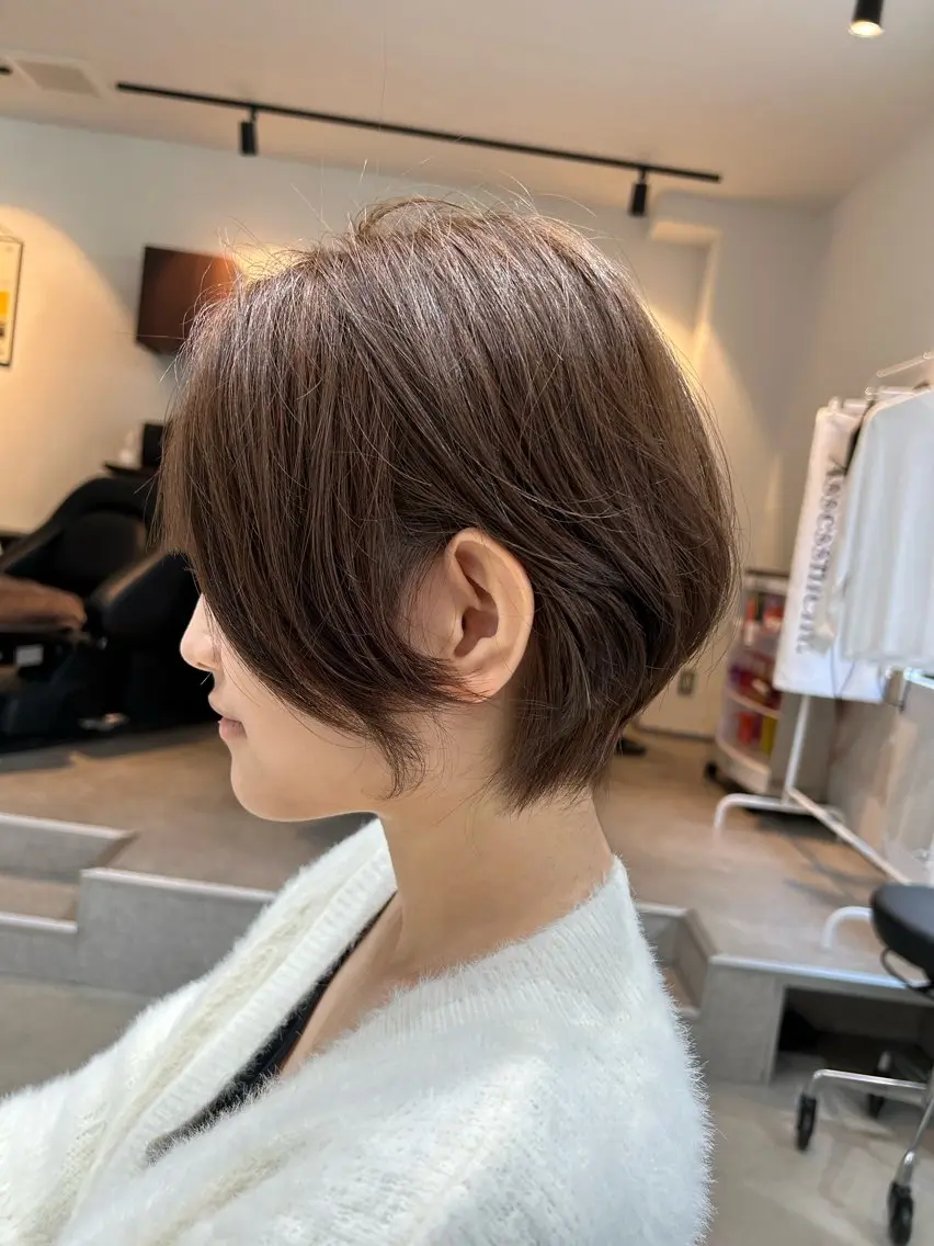 ショート ショートヘア ボブ/レイヤー /河内温太のヘアスタイル