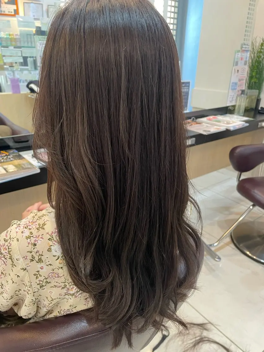 ロング カラー ヘアカラー トリートメント リリー /Men's/パーマのヘアスタイル