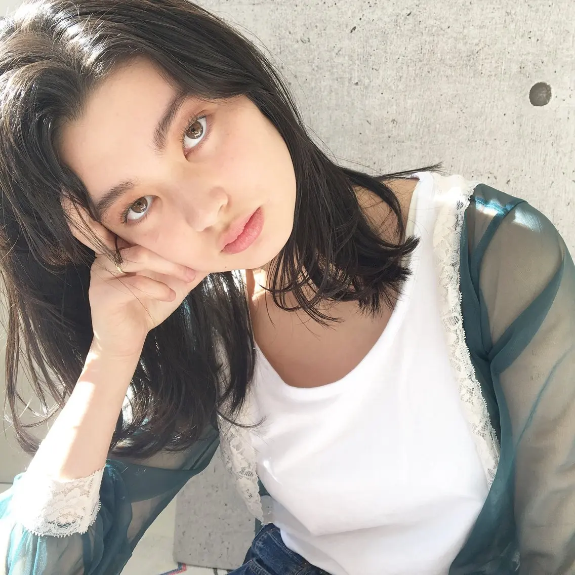セミロング カット ヘアカラー トリートメント ☘️ボブ、レイヤー お任せを♪☘️宇梶のヘアスタイル
