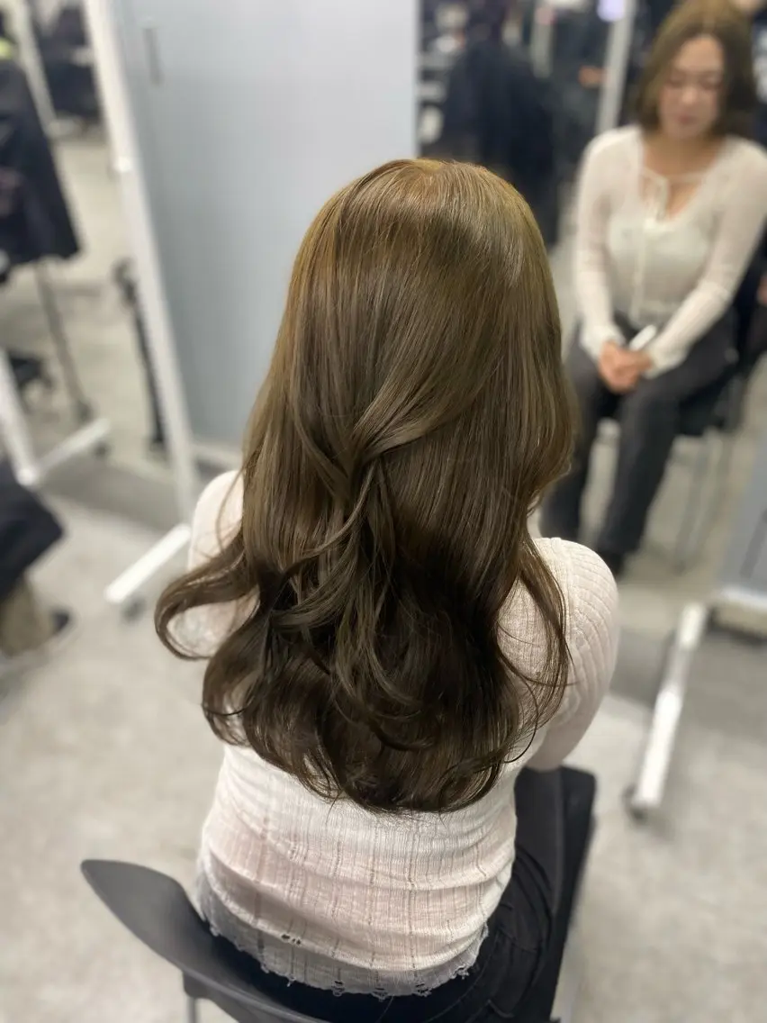 カラー 韓国風hair🖤 Maria🖤のヘアスタイル