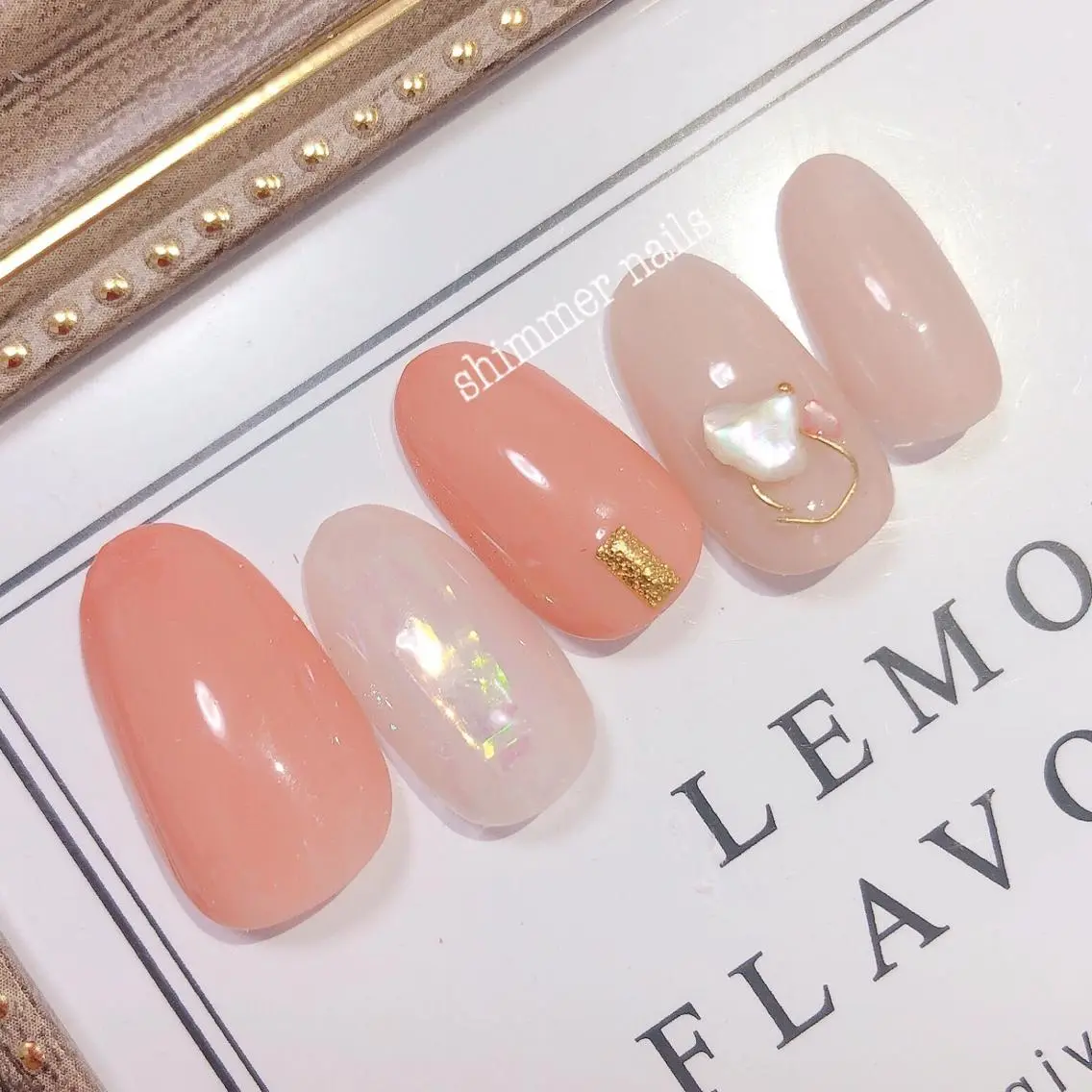 ネイル ハンドネイル shimmer nailsのネイルデザイン