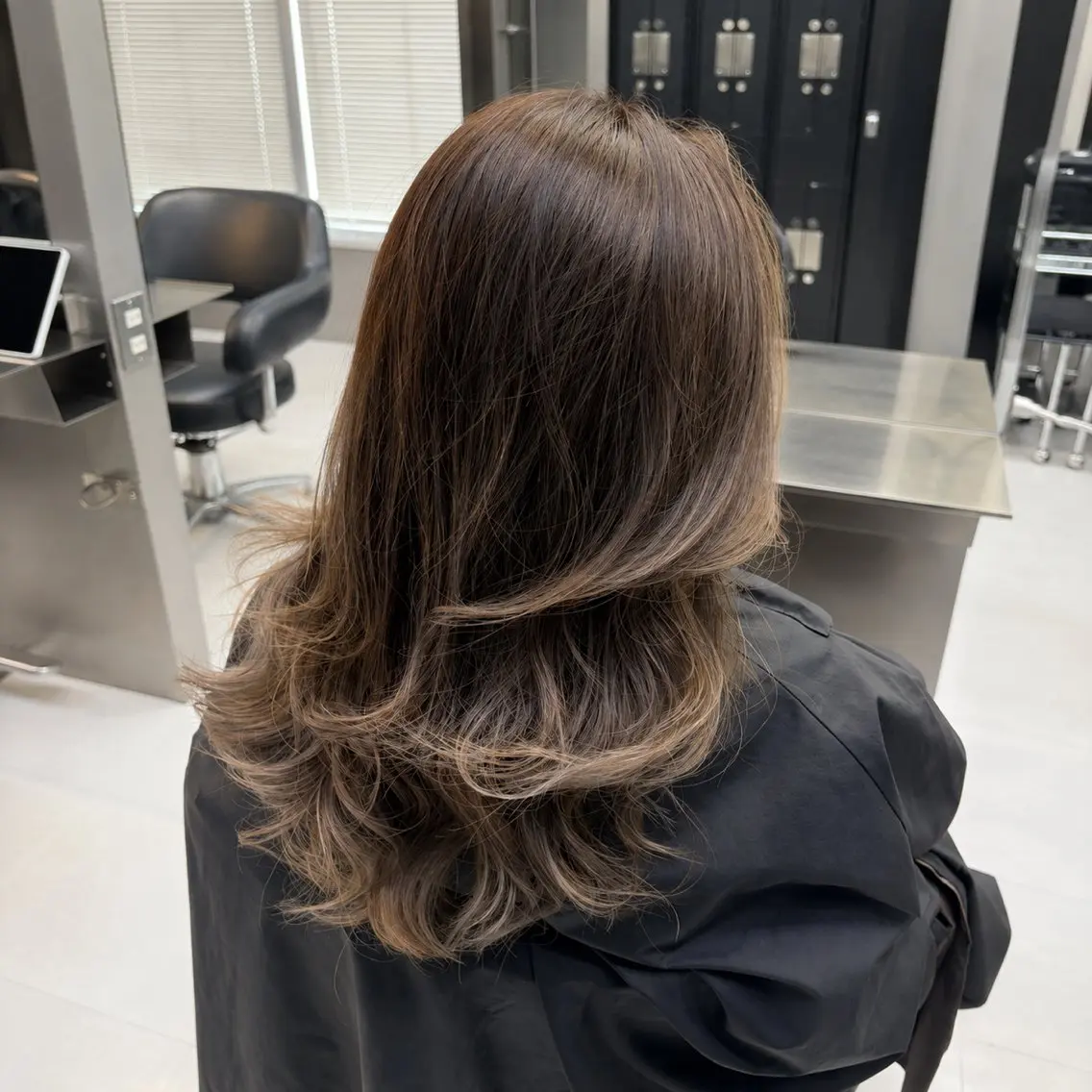 ロング カット ヘアカラー トリートメント 🫧バレイヤージュ/ ハイライト/ミズキのヘアスタイル