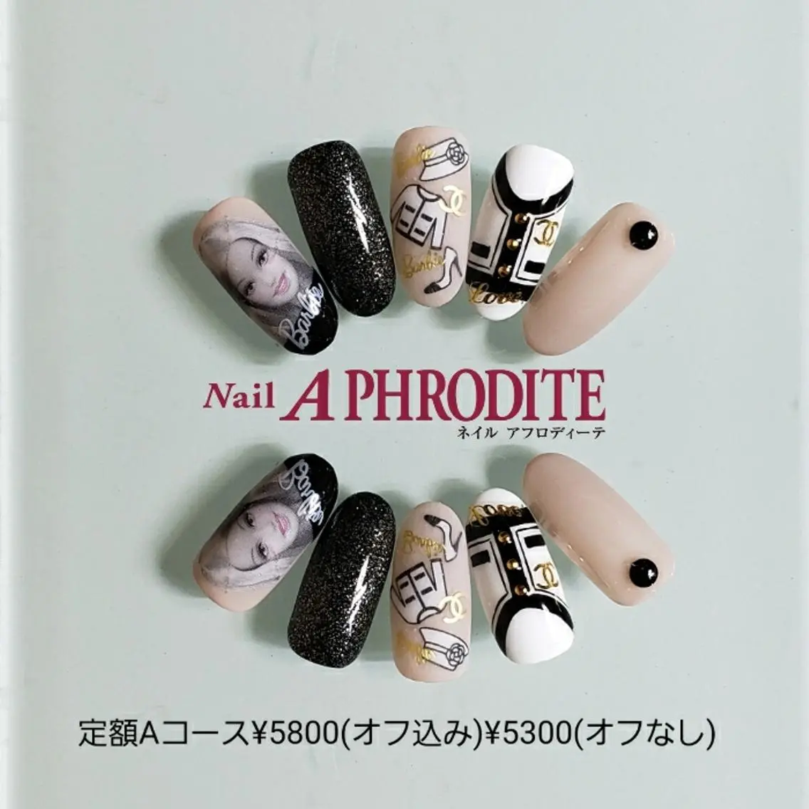 ネイル 持ち込み ニュアンスネイル ハンドネイル Nail Aphroditeのネイルデザイン