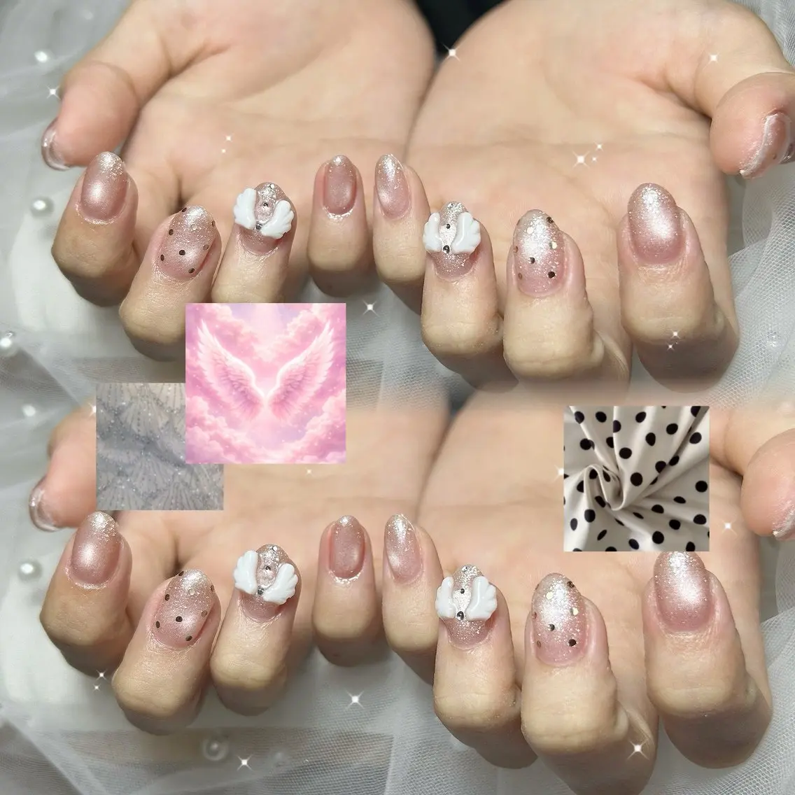 ネイル ハンドネイル 🎀 アネラ しま  🎀のネイルデザイン