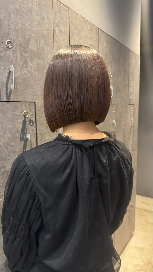 ショート ボブ トリートメント 小田 晃瑛のヘアスタイル