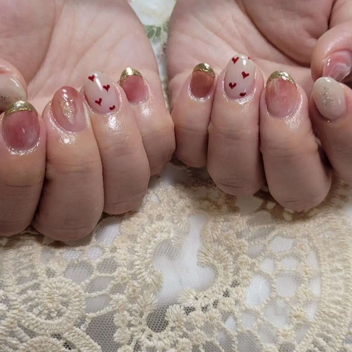 ネイル ハンドネイル ネイルサロンほっこり kanaのネイルデザイン