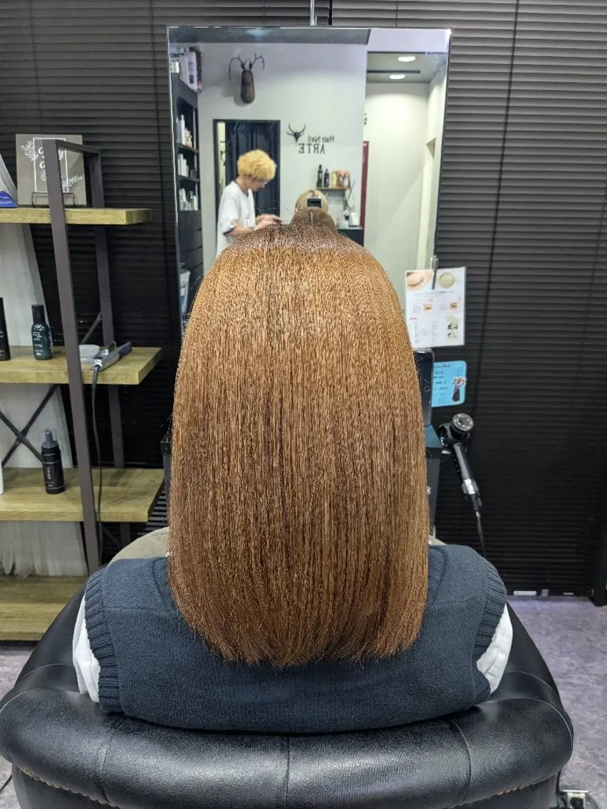 カラー 多田 遥香のヘアスタイル