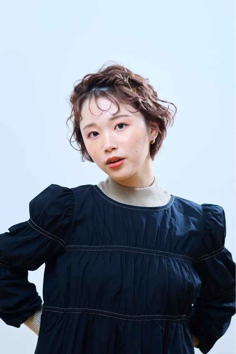 ショート 宮尾愛海 /溝の口駅 【似合わせパーマ】のヘアスタイル
