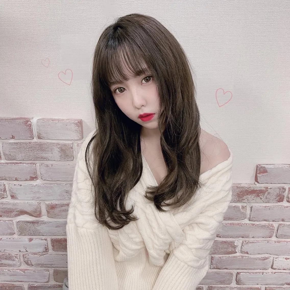 【イベント前に】✨☆プルエクステ付いたまま全体カラー☆ダイヤモンド毛質のみの写真