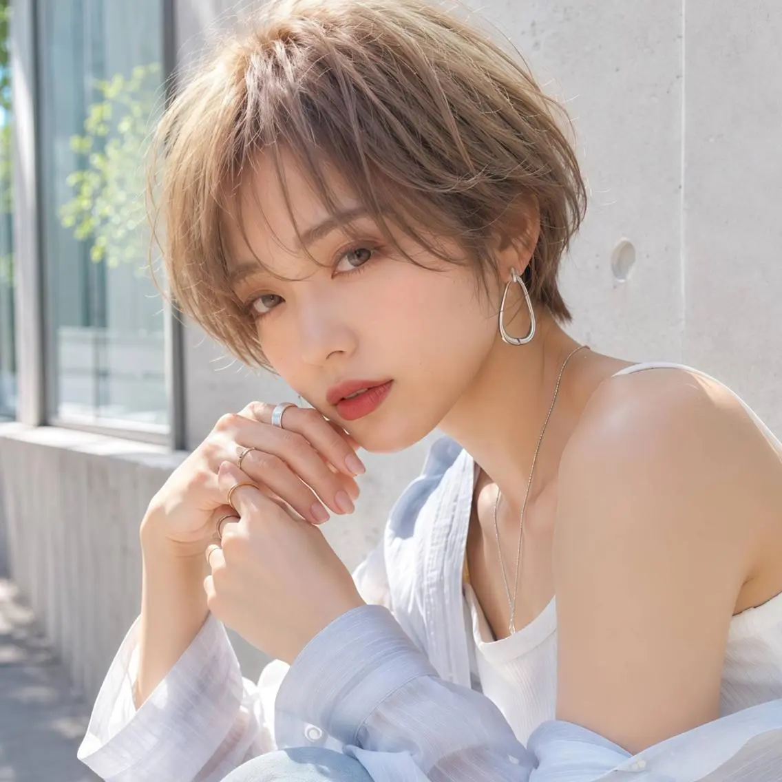 ショート 🦋The Ect Lien小川琉華🦋のヘアスタイル