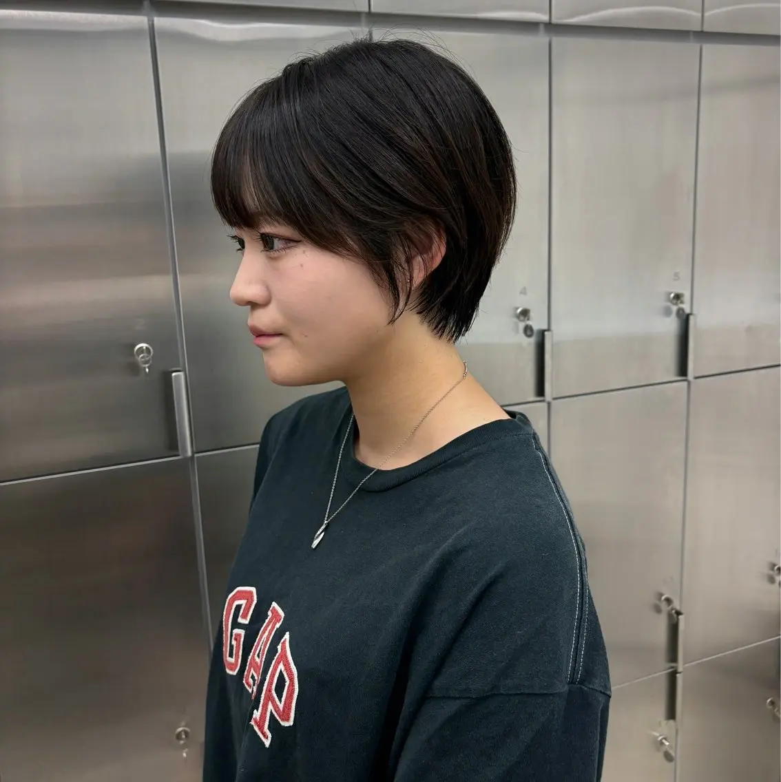 ショート ショートヘア ウルフパーマ モデル募集/廣田歩のヘアスタイル