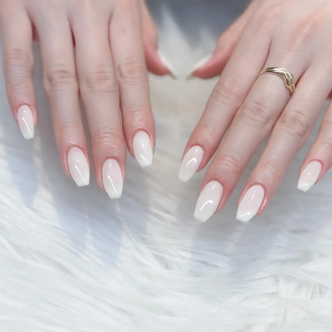 ネイル ワンカラーネイル 冬ネイル ハンドネイル Keli Nail 難波のネイルデザイン