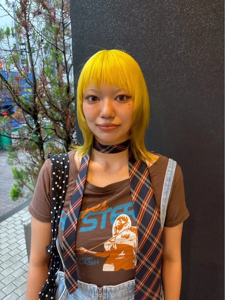 ショート カラー 🍒透明感×艶カラー 🍒こなんのヘアスタイル