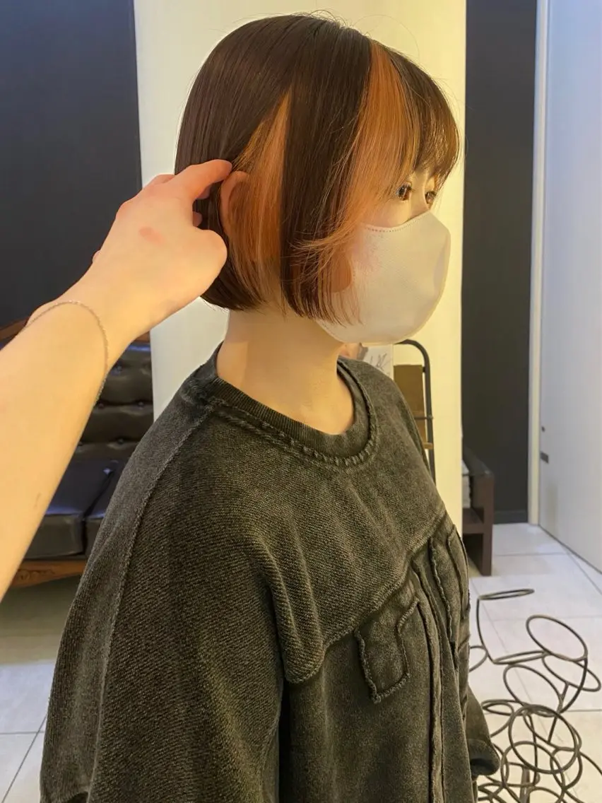 ショート カラー カット ヘアカラー トリートメント mai / linoah˚✧のヘアスタイル