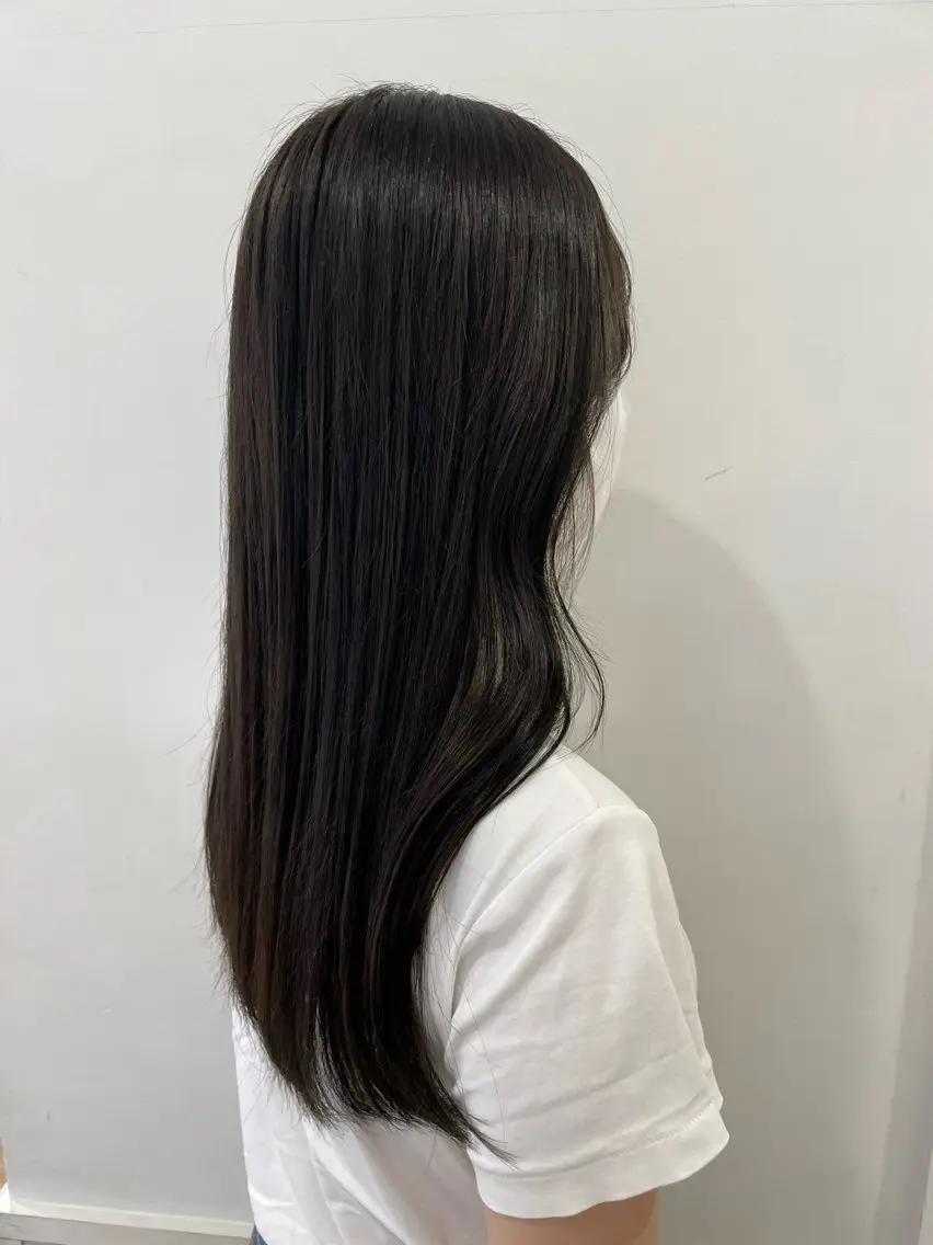 ロング カラー clan .のヘアスタイル