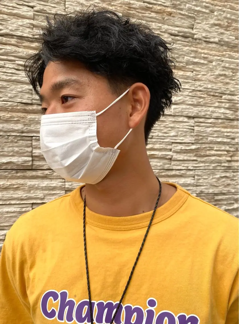 しっかり染まる！グレイカラー💈の写真