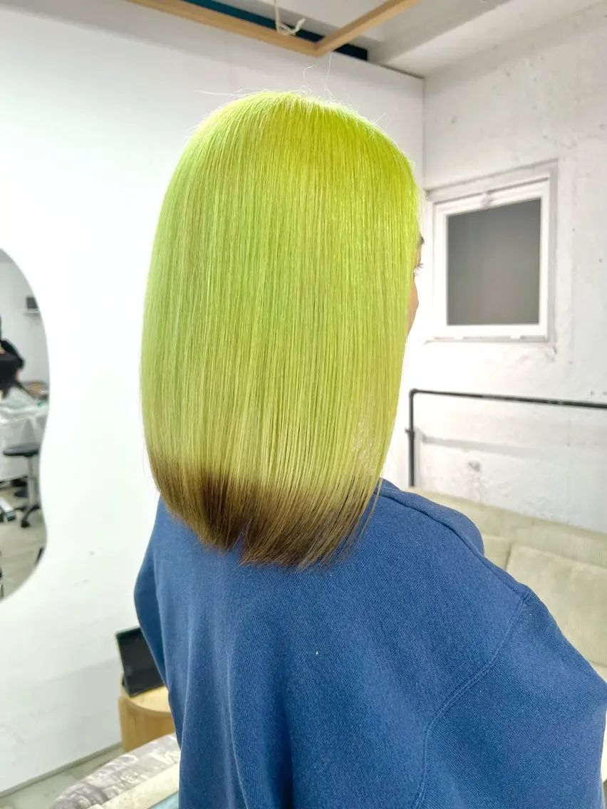 ミディアム カラー デザインカラー ハイトーンカラー 原宿/ブリーチ特化/ RYUTOのヘアスタイル