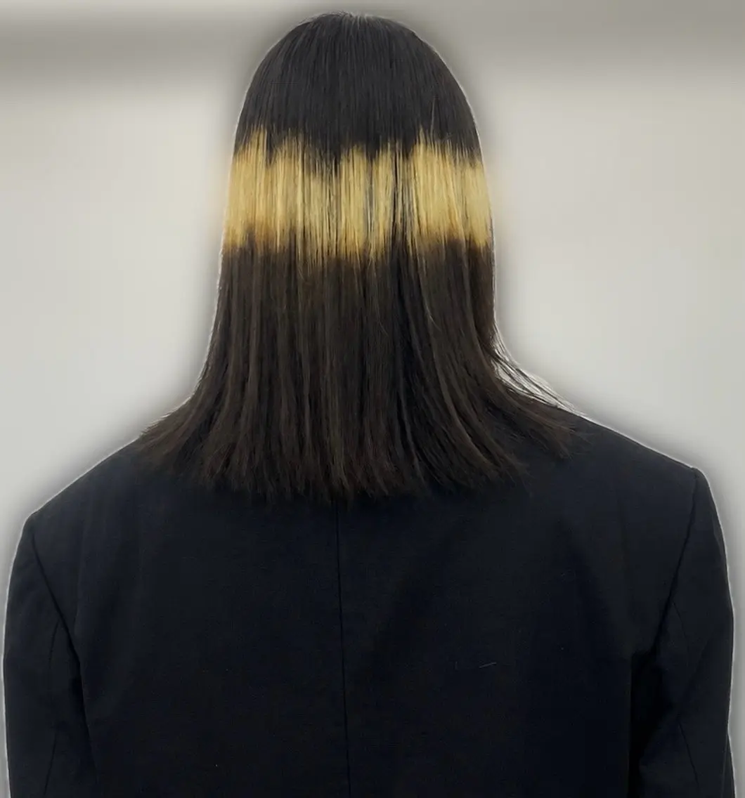 カラー ブリーチ ヘアカラー れいじ 💈のヘアスタイル