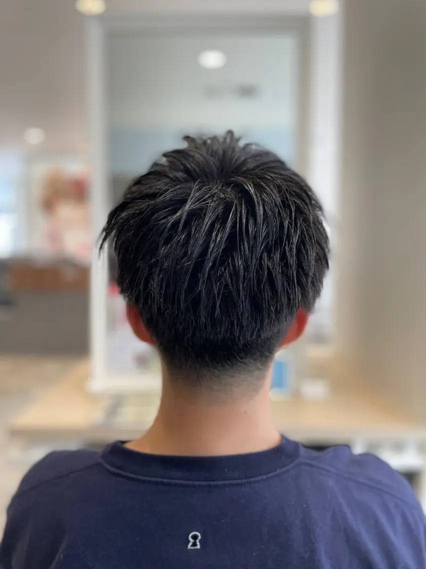 ショート メンズ カット メンズパーマ/カット / 古川 諒のヘアスタイル