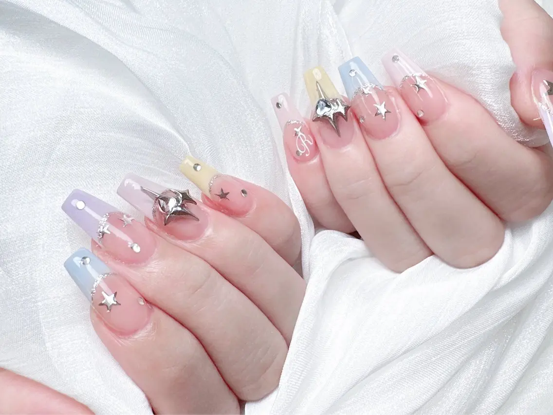 ネイル ハンドネイル M 🌷Nail 長さだし専門店のネイルデザイン