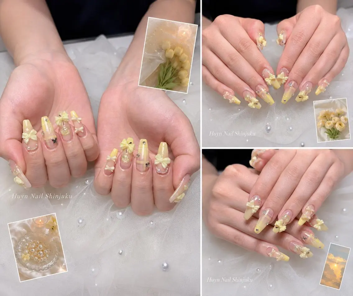 ネイル フットネイル ジェルネイル 韓国ネイル マグネットネイル 持ち込み ハンドネイル Huyn Nail Shinjyukuのネイルデザイン