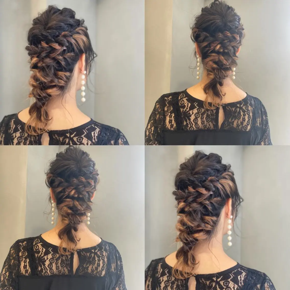 セミロング ヘアアレンジ カジュアルを女っぽく 𝗮𝘆𝗮𝗰𝗼のヘアスタイル